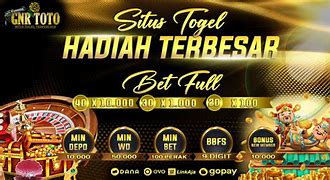 Togel Terpercaya Hadiah Terbesar